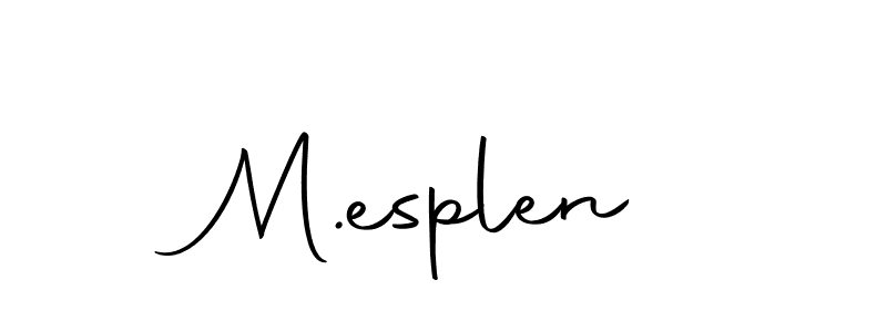 Best and Professional Signature Style for M.esplen. Autography-DOLnW Best Signature Style Collection. M.esplen signature style 10 images and pictures png