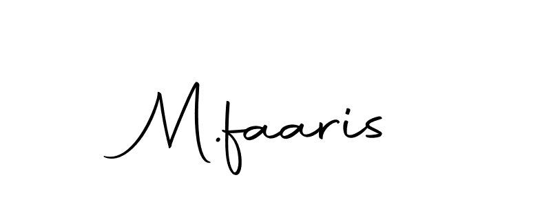 if you are searching for the best signature style for your name M.faaris. so please give up your signature search. here we have designed multiple signature styles  using Autography-DOLnW. M.faaris signature style 10 images and pictures png