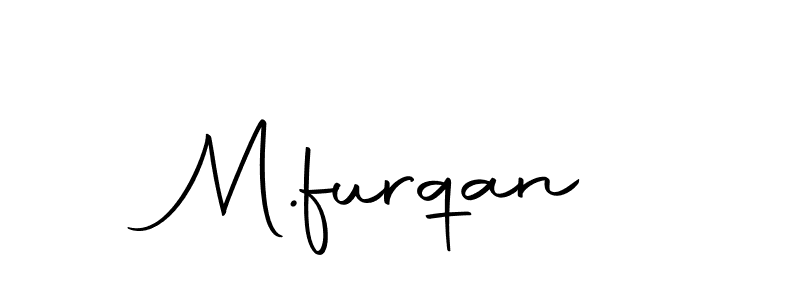 You should practise on your own different ways (Autography-DOLnW) to write your name (M.furqan) in signature. don't let someone else do it for you. M.furqan signature style 10 images and pictures png