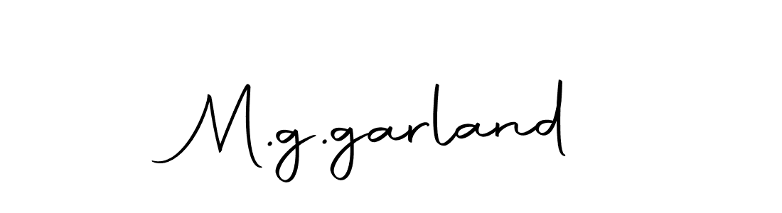 How to make M.g.garland name signature. Use Autography-DOLnW style for creating short signs online. This is the latest handwritten sign. M.g.garland signature style 10 images and pictures png