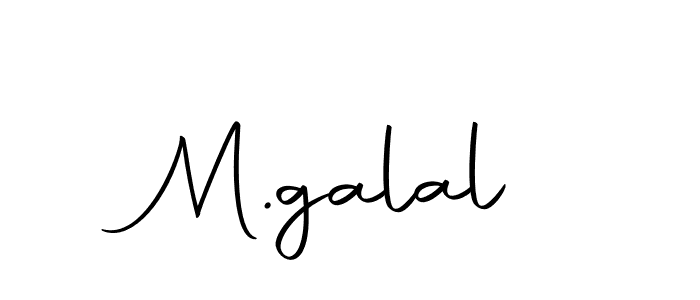 You should practise on your own different ways (Autography-DOLnW) to write your name (M.galal) in signature. don't let someone else do it for you. M.galal signature style 10 images and pictures png