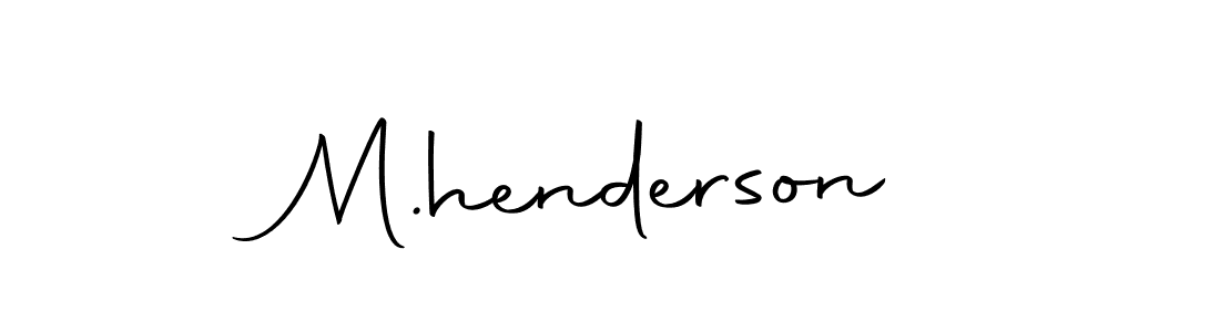 Here are the top 10 professional signature styles for the name M.henderson. These are the best autograph styles you can use for your name. M.henderson signature style 10 images and pictures png