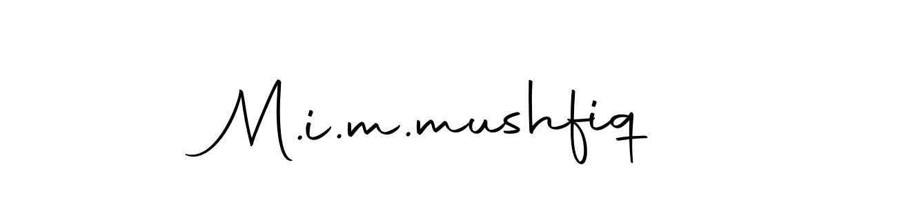 Make a beautiful signature design for name M.i.m.mushfiq. Use this online signature maker to create a handwritten signature for free. M.i.m.mushfiq signature style 10 images and pictures png