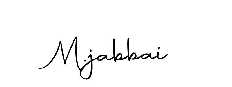 It looks lik you need a new signature style for name M.jabbai. Design unique handwritten (Autography-DOLnW) signature with our free signature maker in just a few clicks. M.jabbai signature style 10 images and pictures png