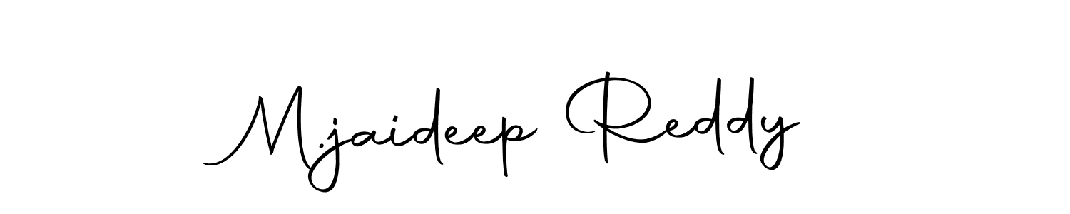 You should practise on your own different ways (Autography-DOLnW) to write your name (M.jaideep Reddy) in signature. don't let someone else do it for you. M.jaideep Reddy signature style 10 images and pictures png