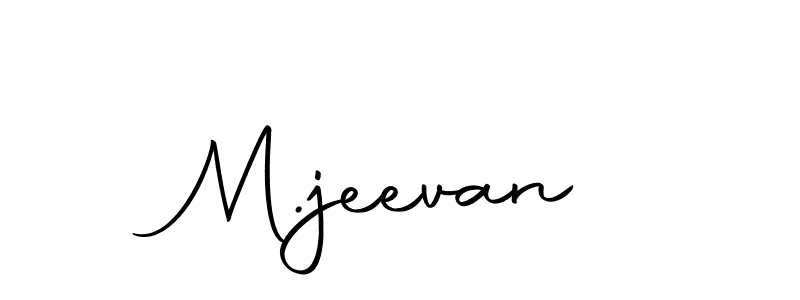 Autography-DOLnW is a professional signature style that is perfect for those who want to add a touch of class to their signature. It is also a great choice for those who want to make their signature more unique. Get M.jeevan name to fancy signature for free. M.jeevan signature style 10 images and pictures png