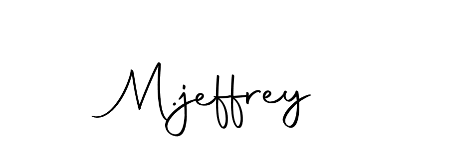 Also we have M.jeffrey name is the best signature style. Create professional handwritten signature collection using Autography-DOLnW autograph style. M.jeffrey signature style 10 images and pictures png