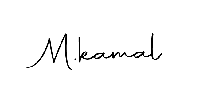 Make a beautiful signature design for name M.kamal. With this signature (Autography-DOLnW) style, you can create a handwritten signature for free. M.kamal signature style 10 images and pictures png