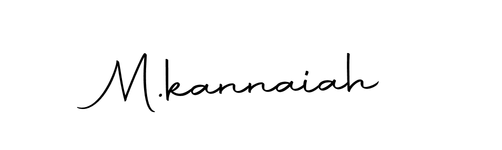 Use a signature maker to create a handwritten signature online. With this signature software, you can design (Autography-DOLnW) your own signature for name M.kannaiah. M.kannaiah signature style 10 images and pictures png