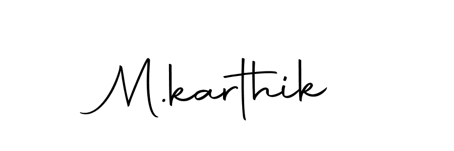Similarly Autography-DOLnW is the best handwritten signature design. Signature creator online .You can use it as an online autograph creator for name M.karthik. M.karthik signature style 10 images and pictures png