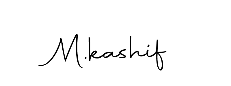 Make a beautiful signature design for name M.kashif. With this signature (Autography-DOLnW) style, you can create a handwritten signature for free. M.kashif signature style 10 images and pictures png