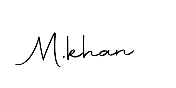 You should practise on your own different ways (Autography-DOLnW) to write your name (M.khan) in signature. don't let someone else do it for you. M.khan signature style 10 images and pictures png