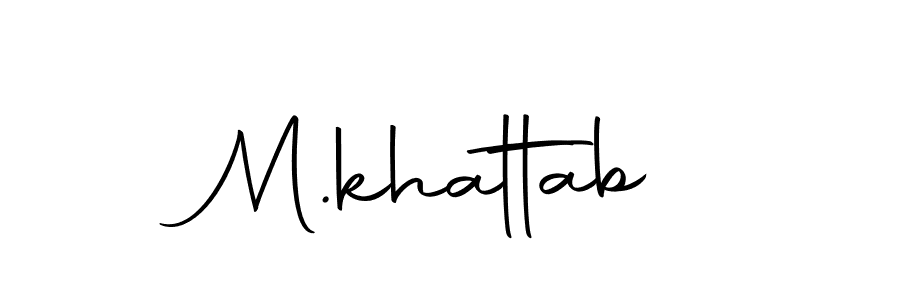 M.khattab stylish signature style. Best Handwritten Sign (Autography-DOLnW) for my name. Handwritten Signature Collection Ideas for my name M.khattab. M.khattab signature style 10 images and pictures png