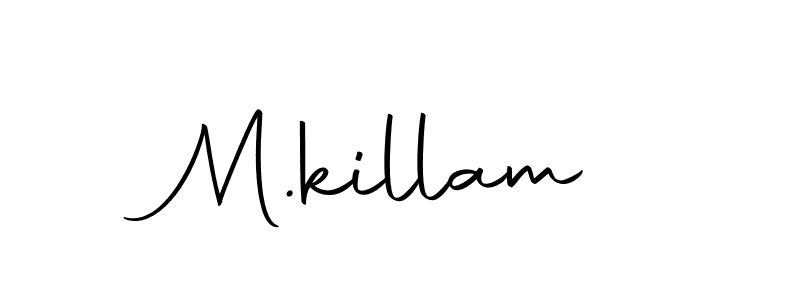 if you are searching for the best signature style for your name M.killam. so please give up your signature search. here we have designed multiple signature styles  using Autography-DOLnW. M.killam signature style 10 images and pictures png