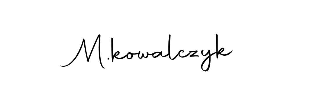 Here are the top 10 professional signature styles for the name M.kowalczyk. These are the best autograph styles you can use for your name. M.kowalczyk signature style 10 images and pictures png