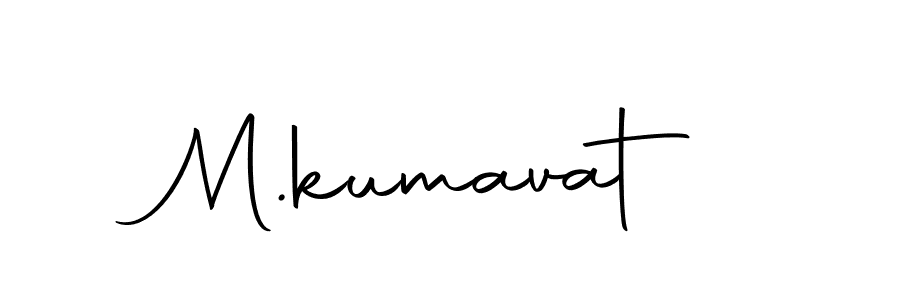 The best way (Autography-DOLnW) to make a short signature is to pick only two or three words in your name. The name M.kumavat include a total of six letters. For converting this name. M.kumavat signature style 10 images and pictures png