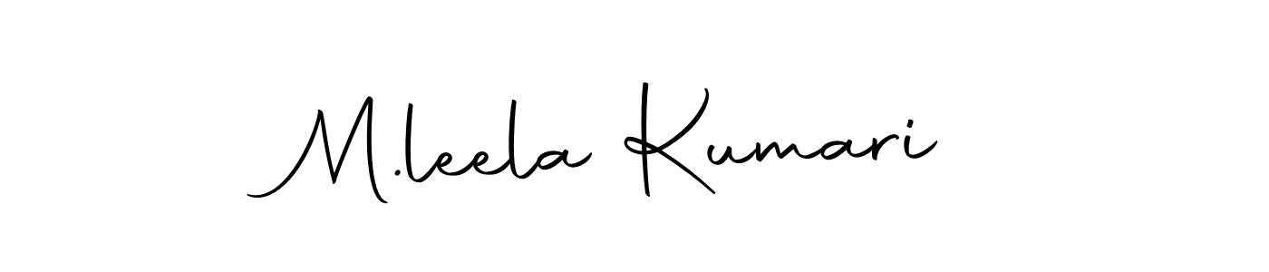 You can use this online signature creator to create a handwritten signature for the name M.leela Kumari. This is the best online autograph maker. M.leela Kumari signature style 10 images and pictures png