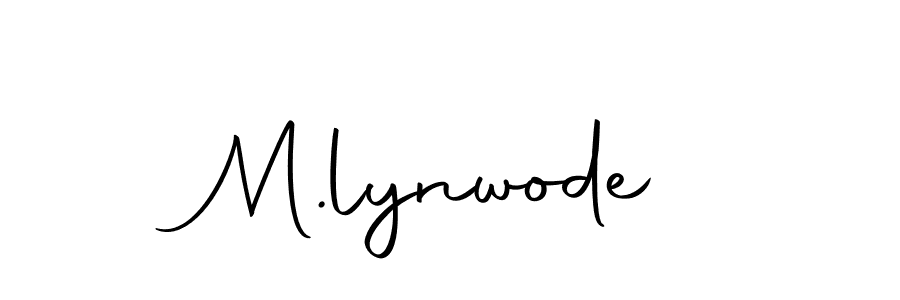 How to make M.lynwode signature? Autography-DOLnW is a professional autograph style. Create handwritten signature for M.lynwode name. M.lynwode signature style 10 images and pictures png