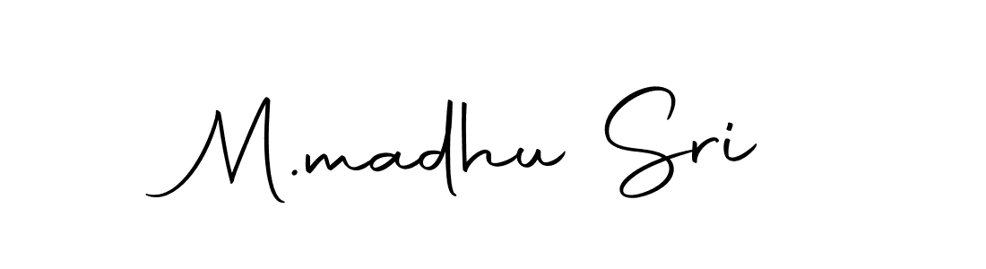 It looks lik you need a new signature style for name M.madhu Sri. Design unique handwritten (Autography-DOLnW) signature with our free signature maker in just a few clicks. M.madhu Sri signature style 10 images and pictures png