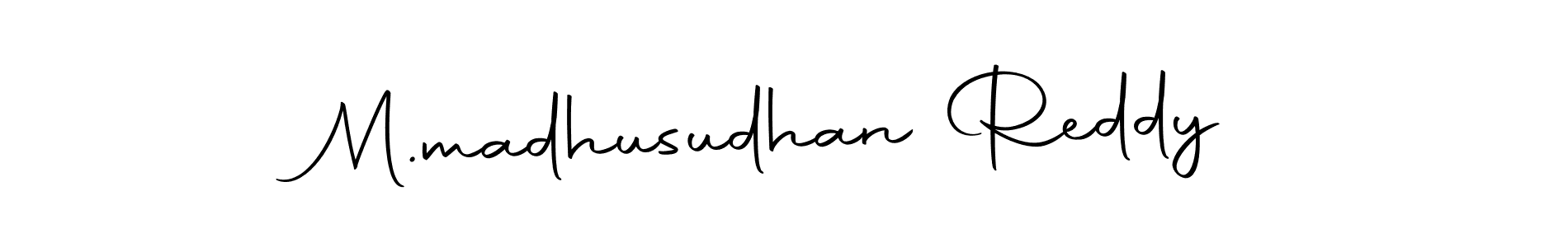 See photos of M.madhusudhan Reddy official signature by Spectra . Check more albums & portfolios. Read reviews & check more about Autography-DOLnW font. M.madhusudhan Reddy signature style 10 images and pictures png