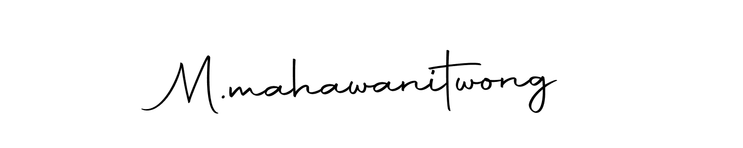 You should practise on your own different ways (Autography-DOLnW) to write your name (M.mahawanitwong) in signature. don't let someone else do it for you. M.mahawanitwong signature style 10 images and pictures png