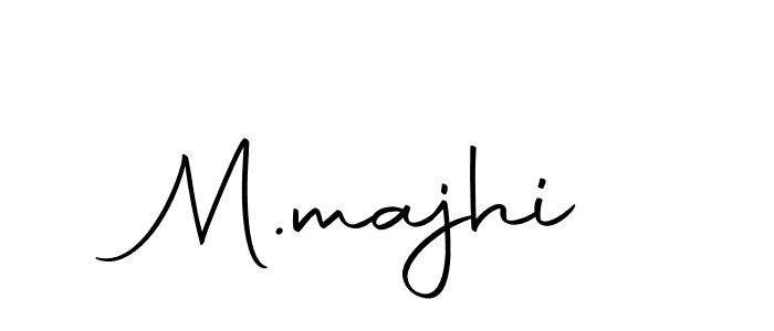 M.majhi stylish signature style. Best Handwritten Sign (Autography-DOLnW) for my name. Handwritten Signature Collection Ideas for my name M.majhi. M.majhi signature style 10 images and pictures png