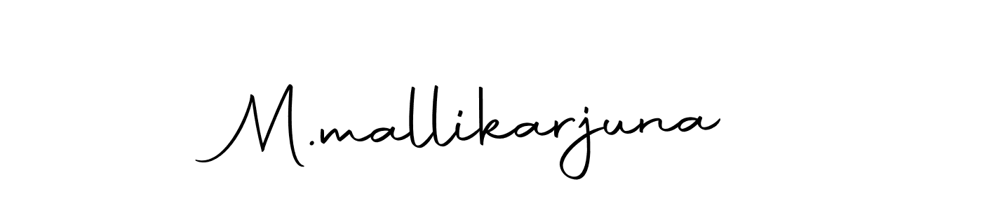 Make a beautiful signature design for name M.mallikarjuna. Use this online signature maker to create a handwritten signature for free. M.mallikarjuna signature style 10 images and pictures png