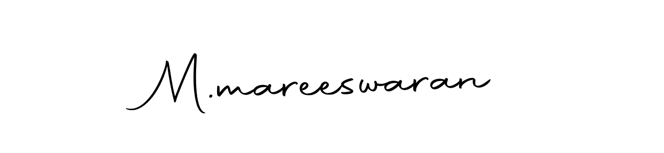 if you are searching for the best signature style for your name M.mareeswaran. so please give up your signature search. here we have designed multiple signature styles  using Autography-DOLnW. M.mareeswaran signature style 10 images and pictures png