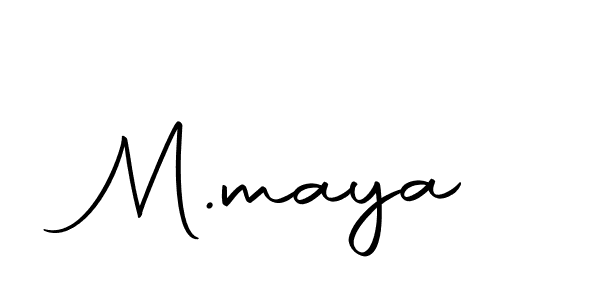 if you are searching for the best signature style for your name M.maya. so please give up your signature search. here we have designed multiple signature styles  using Autography-DOLnW. M.maya signature style 10 images and pictures png