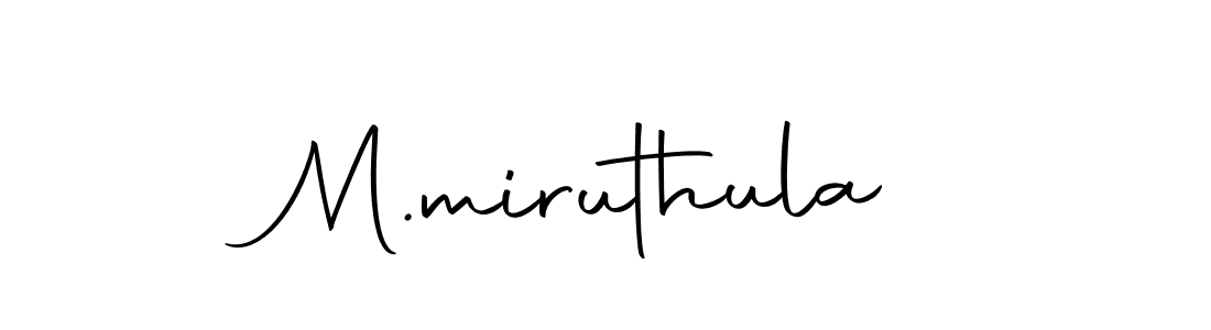 Once you've used our free online signature maker to create your best signature Autography-DOLnW style, it's time to enjoy all of the benefits that M.miruthula name signing documents. M.miruthula signature style 10 images and pictures png