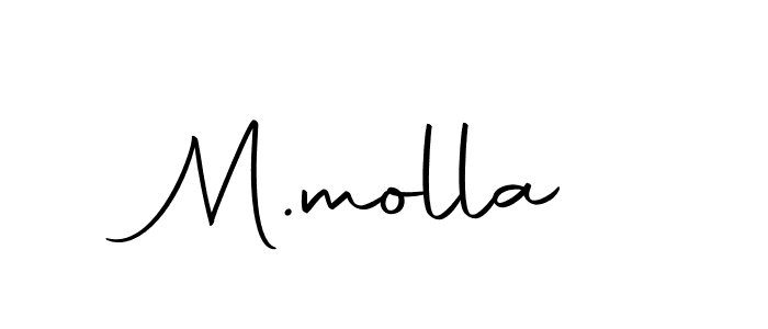 Also we have M.molla name is the best signature style. Create professional handwritten signature collection using Autography-DOLnW autograph style. M.molla signature style 10 images and pictures png