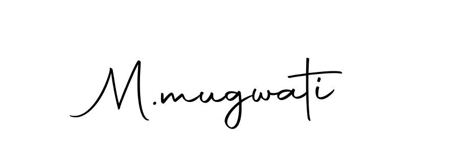 How to make M.mugwati signature? Autography-DOLnW is a professional autograph style. Create handwritten signature for M.mugwati name. M.mugwati signature style 10 images and pictures png