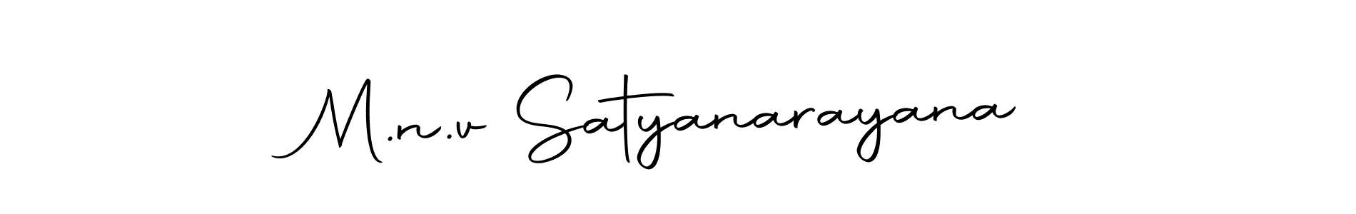 Also we have M.n.v Satyanarayana name is the best signature style. Create professional handwritten signature collection using Autography-DOLnW autograph style. M.n.v Satyanarayana signature style 10 images and pictures png