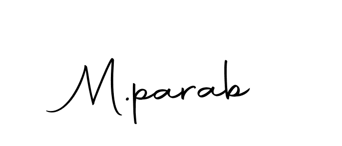 This is the best signature style for the M.parab name. Also you like these signature font (Autography-DOLnW). Mix name signature. M.parab signature style 10 images and pictures png