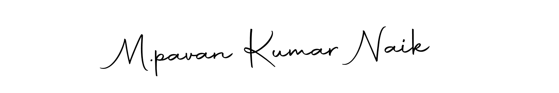 Make a beautiful signature design for name M.pavan Kumar Naik. With this signature (Autography-DOLnW) style, you can create a handwritten signature for free. M.pavan Kumar Naik signature style 10 images and pictures png