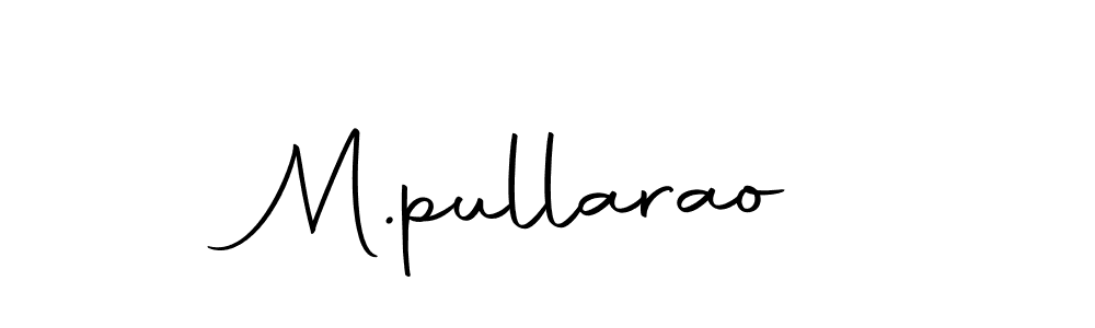 if you are searching for the best signature style for your name M.pullarao. so please give up your signature search. here we have designed multiple signature styles  using Autography-DOLnW. M.pullarao signature style 10 images and pictures png