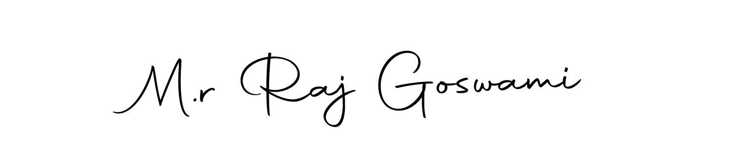 Make a short M.r Raj Goswami signature style. Manage your documents anywhere anytime using Autography-DOLnW. Create and add eSignatures, submit forms, share and send files easily. M.r Raj Goswami signature style 10 images and pictures png