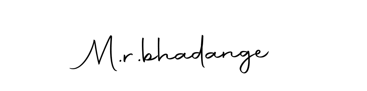Similarly Autography-DOLnW is the best handwritten signature design. Signature creator online .You can use it as an online autograph creator for name M.r.bhadange. M.r.bhadange signature style 10 images and pictures png