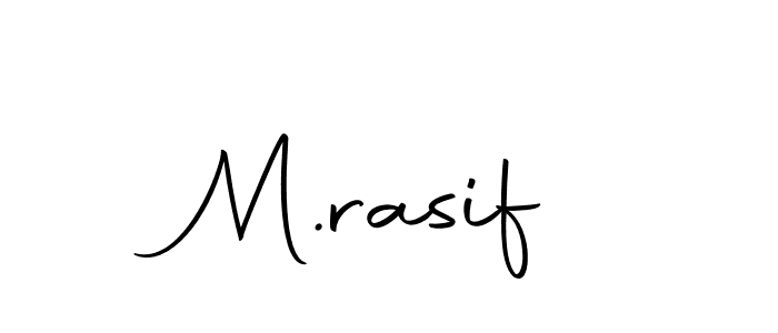 This is the best signature style for the M.rasif name. Also you like these signature font (Autography-DOLnW). Mix name signature. M.rasif signature style 10 images and pictures png