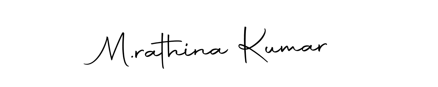 How to make M.rathina Kumar signature? Autography-DOLnW is a professional autograph style. Create handwritten signature for M.rathina Kumar name. M.rathina Kumar signature style 10 images and pictures png