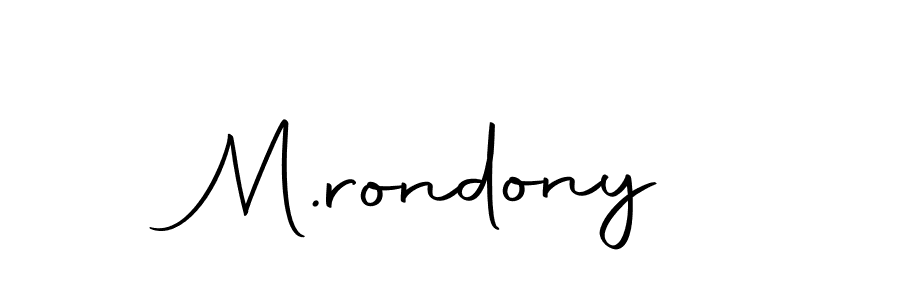 Here are the top 10 professional signature styles for the name M.rondony. These are the best autograph styles you can use for your name. M.rondony signature style 10 images and pictures png