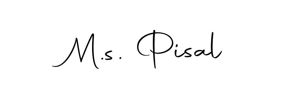 Best and Professional Signature Style for M.s. Pisal. Autography-DOLnW Best Signature Style Collection. M.s. Pisal signature style 10 images and pictures png