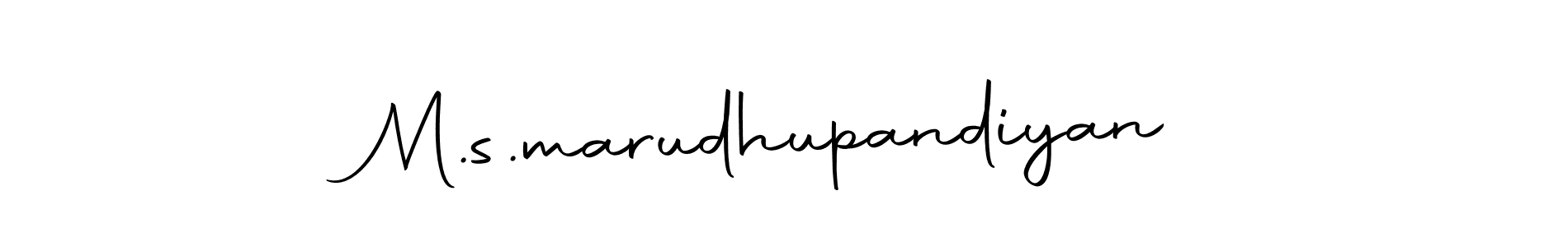 if you are searching for the best signature style for your name M.s.marudhupandiyan. so please give up your signature search. here we have designed multiple signature styles  using Autography-DOLnW. M.s.marudhupandiyan signature style 10 images and pictures png