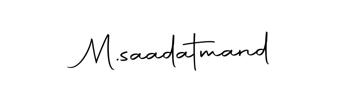 Autography-DOLnW is a professional signature style that is perfect for those who want to add a touch of class to their signature. It is also a great choice for those who want to make their signature more unique. Get M.saadatmand name to fancy signature for free. M.saadatmand signature style 10 images and pictures png