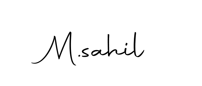 Also You can easily find your signature by using the search form. We will create M.sahil name handwritten signature images for you free of cost using Autography-DOLnW sign style. M.sahil signature style 10 images and pictures png