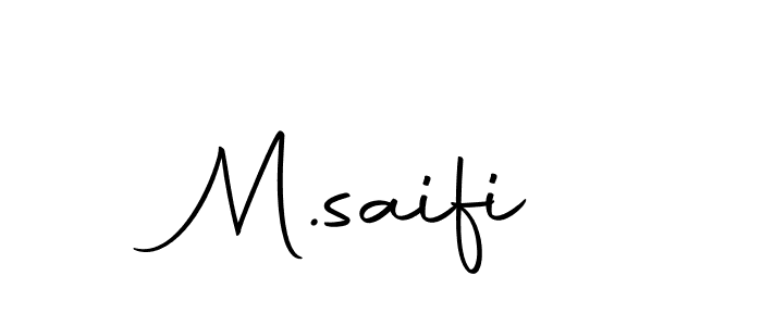 How to make M.saifi name signature. Use Autography-DOLnW style for creating short signs online. This is the latest handwritten sign. M.saifi signature style 10 images and pictures png