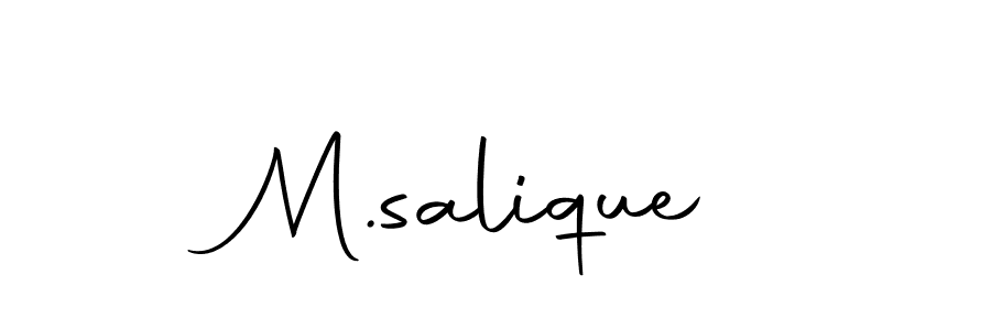 Here are the top 10 professional signature styles for the name M.salique. These are the best autograph styles you can use for your name. M.salique signature style 10 images and pictures png