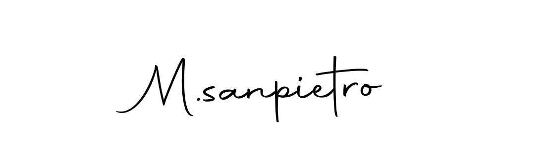 The best way (Autography-DOLnW) to make a short signature is to pick only two or three words in your name. The name M.sanpietro include a total of six letters. For converting this name. M.sanpietro signature style 10 images and pictures png