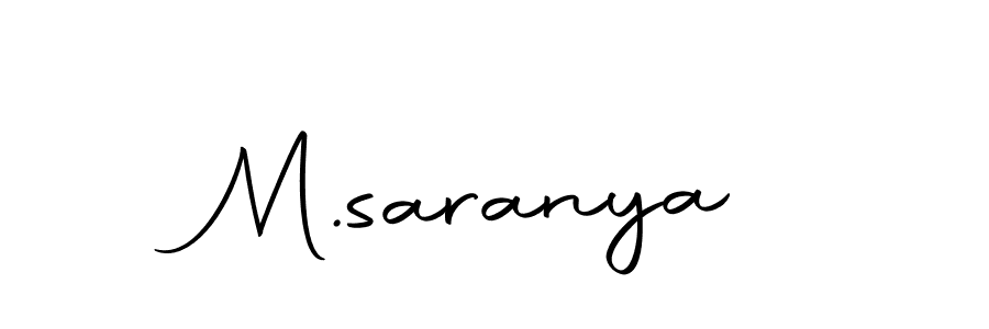Similarly Autography-DOLnW is the best handwritten signature design. Signature creator online .You can use it as an online autograph creator for name M.saranya. M.saranya signature style 10 images and pictures png