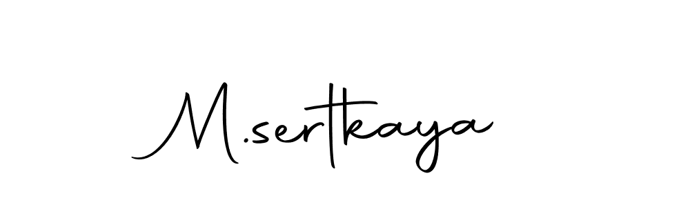 if you are searching for the best signature style for your name M.sertkaya. so please give up your signature search. here we have designed multiple signature styles  using Autography-DOLnW. M.sertkaya signature style 10 images and pictures png